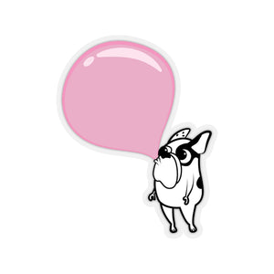 Bubblegum Frenchie Sticker