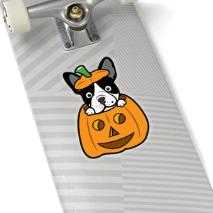 Pumpkin Frenchie Sticker (AB)