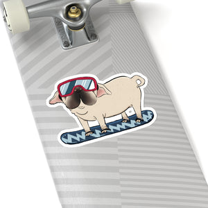 Snowboarder Mork Sticker