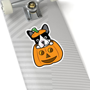 Pumpkin Frenchie Sticker (AB)