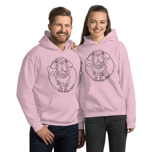 A Morkster OneLine Unisex Hoodie