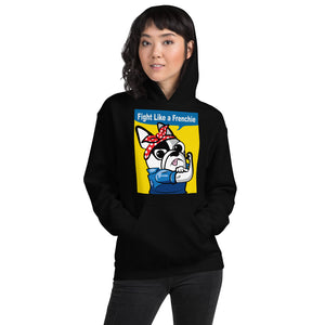 Fight Like a Frenchie Unisex Hoodie (AB)