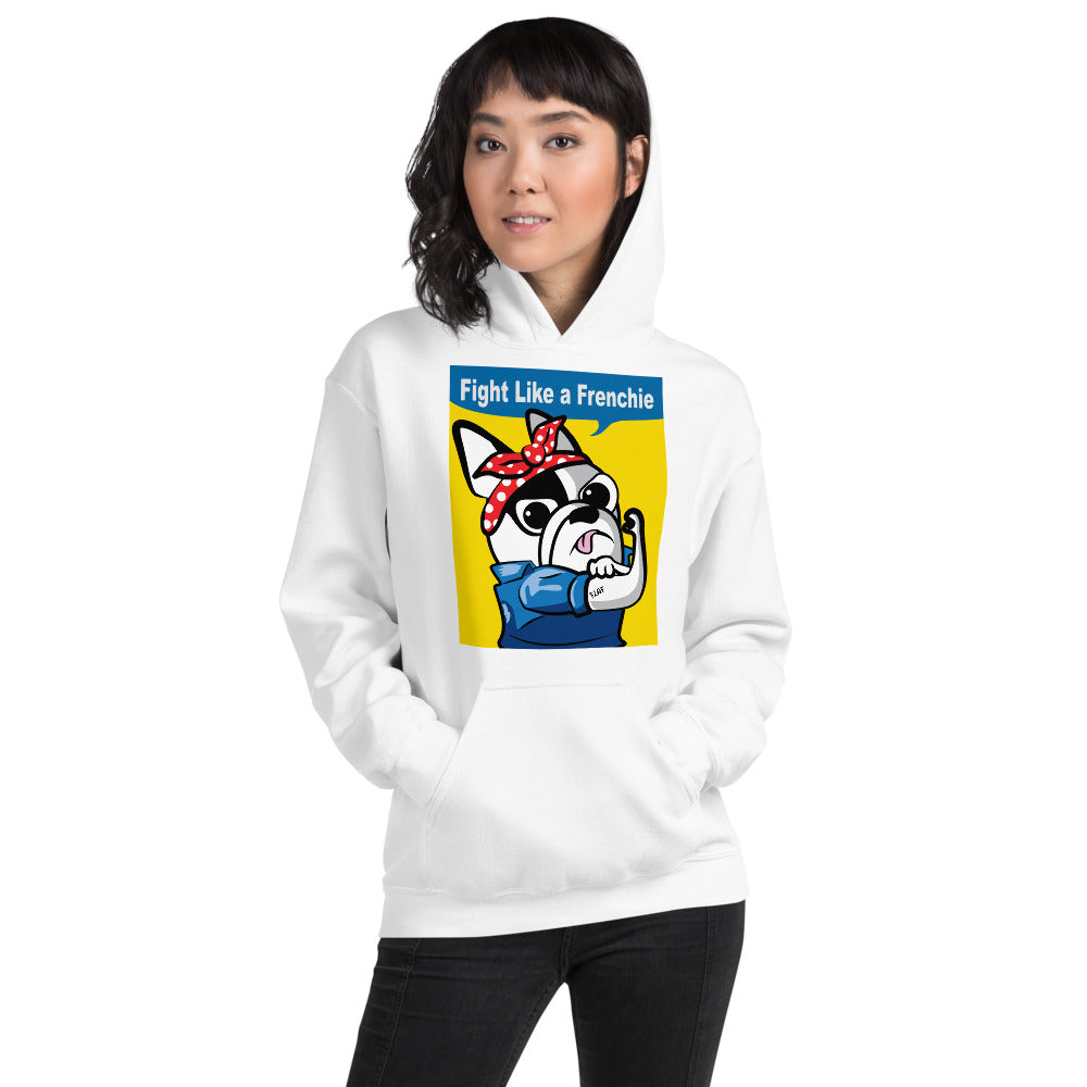 Fight Like a Frenchie Unisex Hoodie (AB)