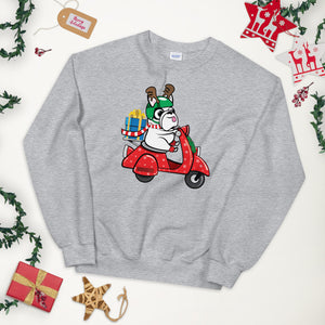 Fiona's Xmas Scooter Unisex Sweatshirt