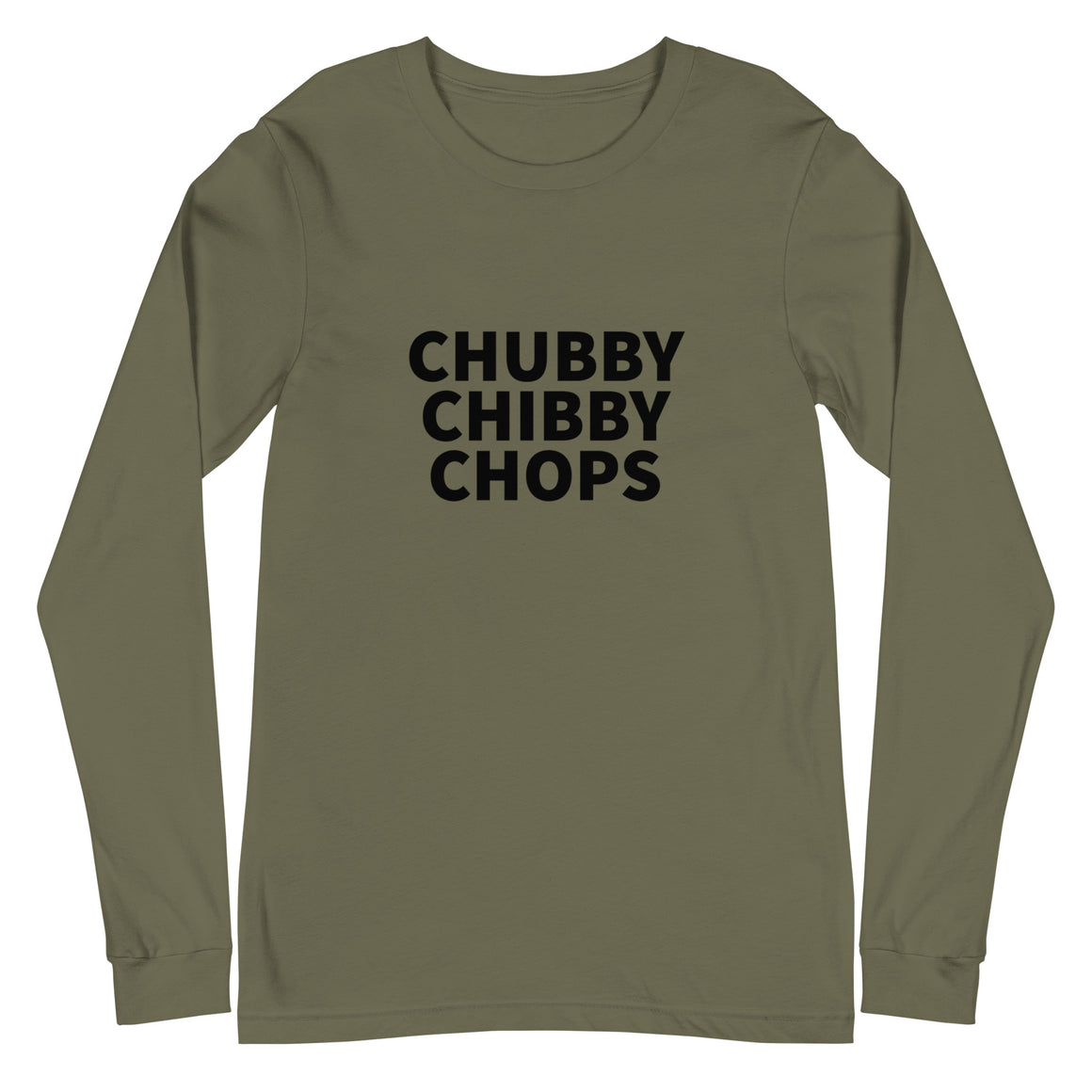 Chubby Chibby Chops Unisex Long Sleeve Shirt