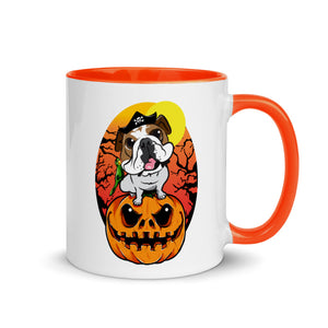 Bully On Pumpkin Mug (AB)